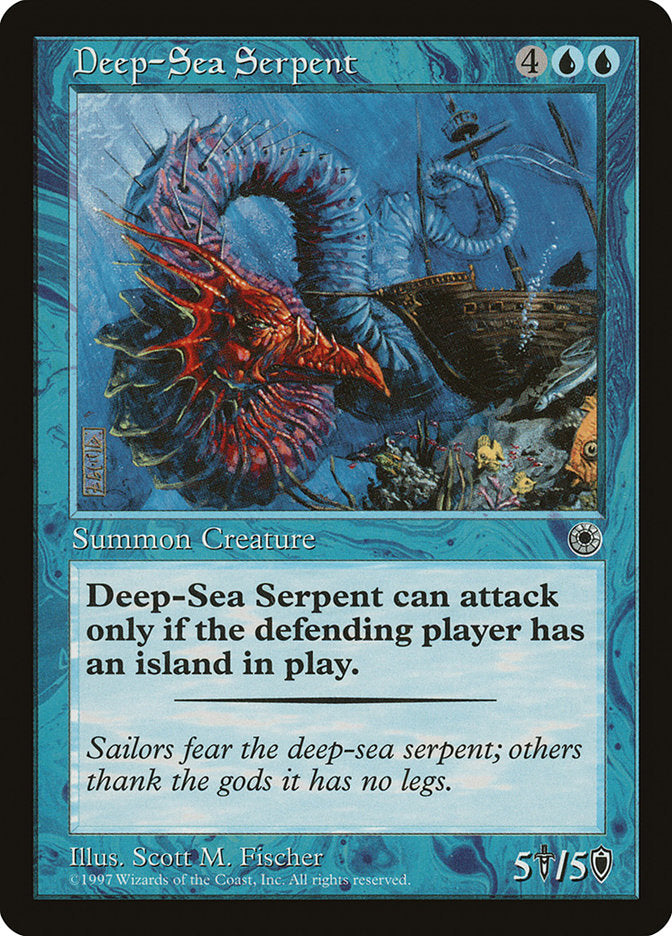 Deep-Sea Serpent [Portal] | Shuffle n Cut Hobbies & Games