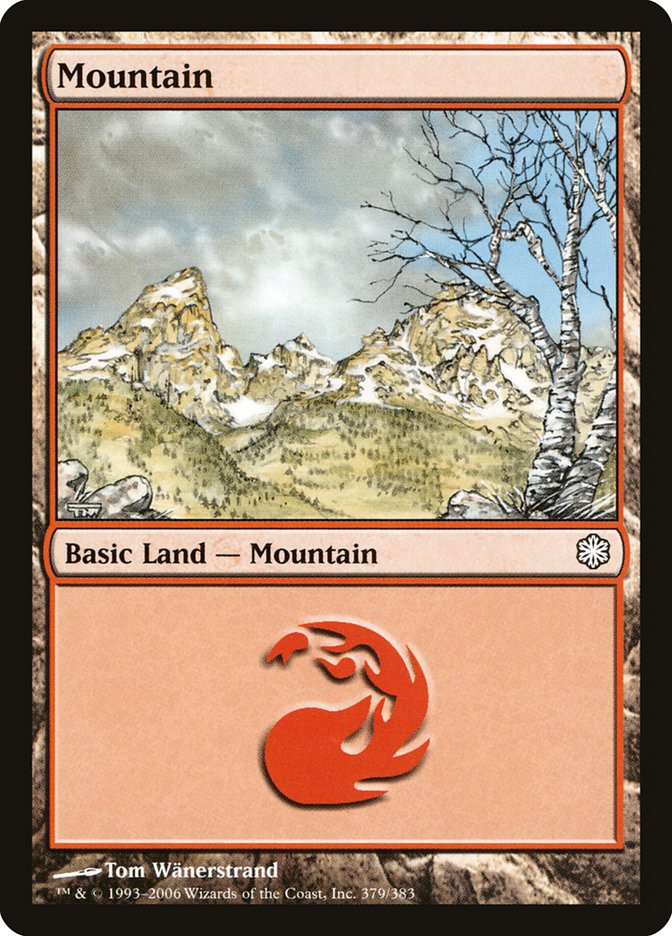 Mountain (379) [Coldsnap Theme Decks] | Shuffle n Cut Hobbies & Games