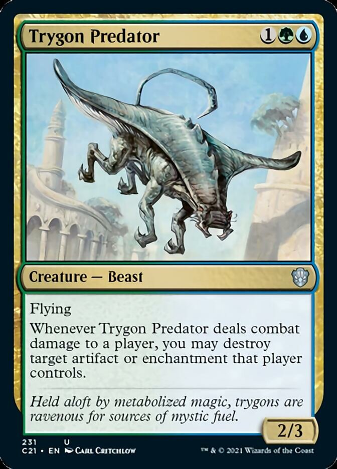 Trygon Predator [Commander 2021] | Shuffle n Cut Hobbies & Games