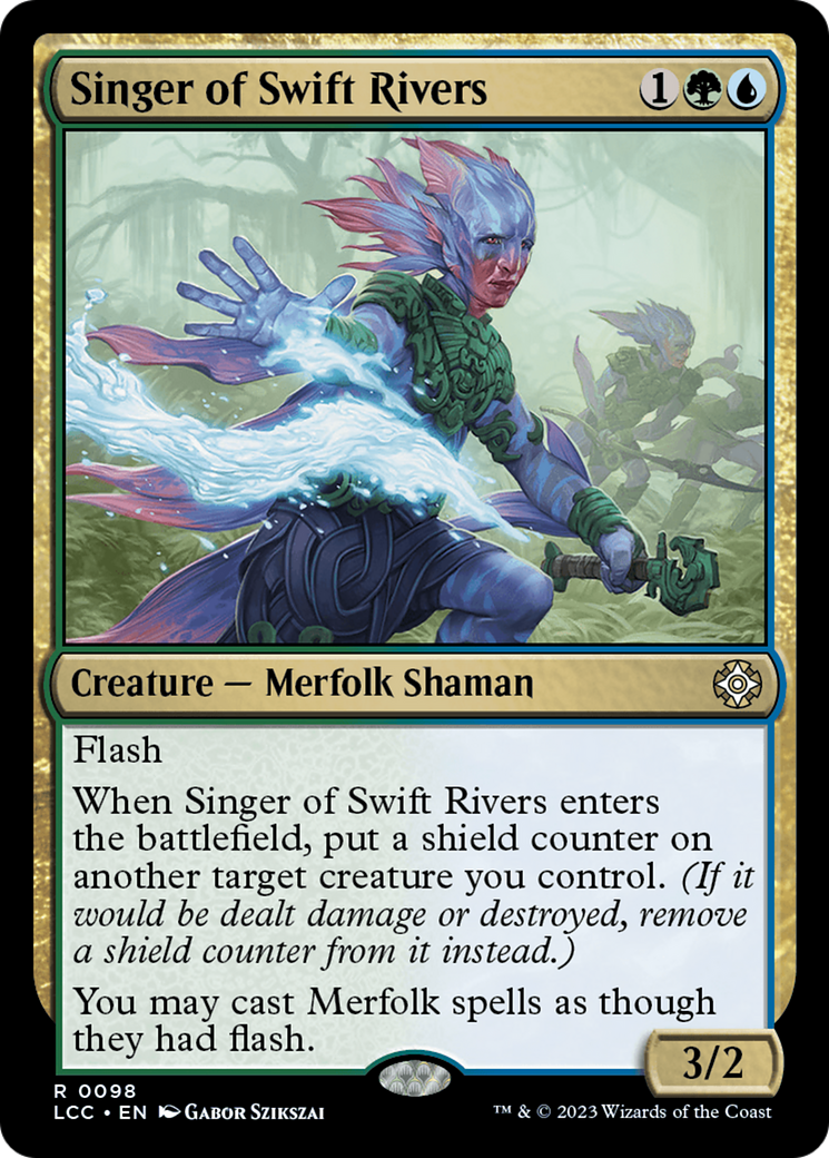 Singer of Swift Rivers [The Lost Caverns of Ixalan Commander] | Shuffle n Cut Hobbies & Games