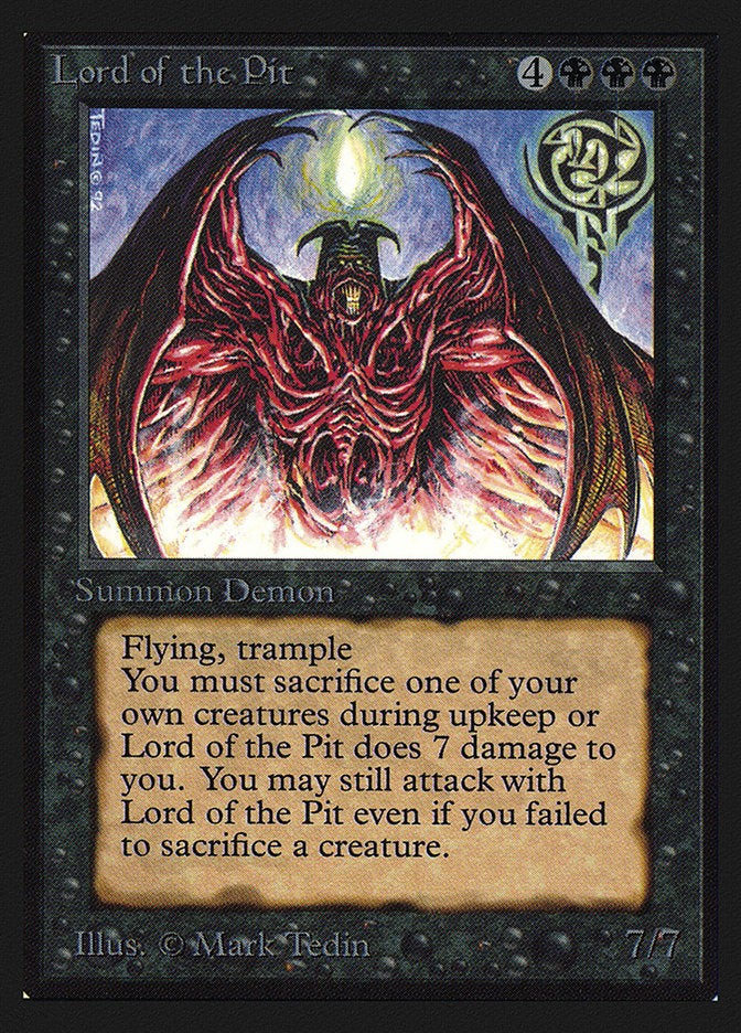 Lord of the Pit [Collectors' Edition] | Shuffle n Cut Hobbies & Games