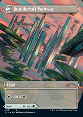 Branchloft Pathway // Boulderloft Pathway (Borderless) [Secret Lair: Ultimate Edition 2] | Shuffle n Cut Hobbies & Games