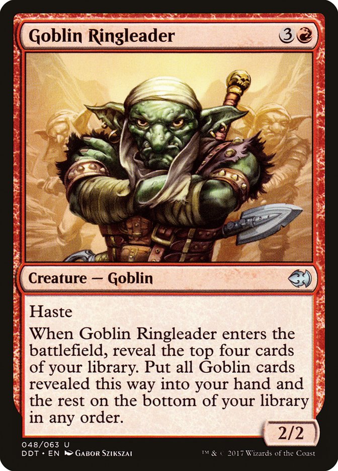 Goblin Ringleader [Duel Decks: Merfolk vs. Goblins] | Shuffle n Cut Hobbies & Games