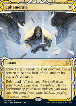 Ephemerate (Foil Etched) [Strixhaven: School of Mages Mystical Archive] | Shuffle n Cut Hobbies & Games
