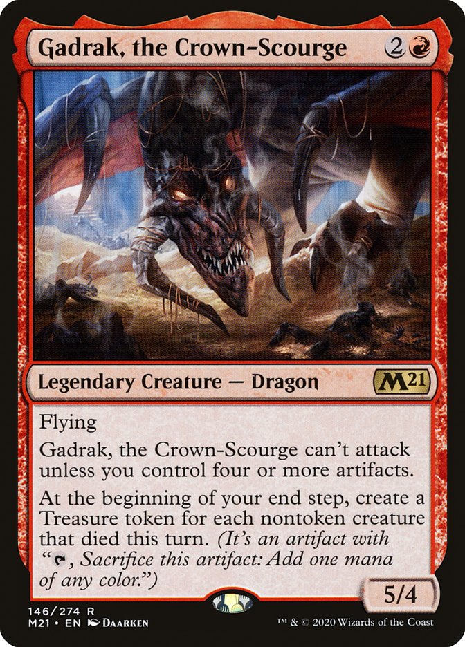 Gadrak, the Crown-Scourge [Core Set 2021] | Shuffle n Cut Hobbies & Games