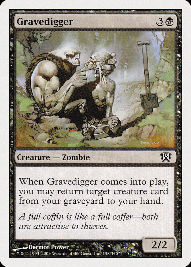 Gravedigger [Eighth Edition] | Shuffle n Cut Hobbies & Games