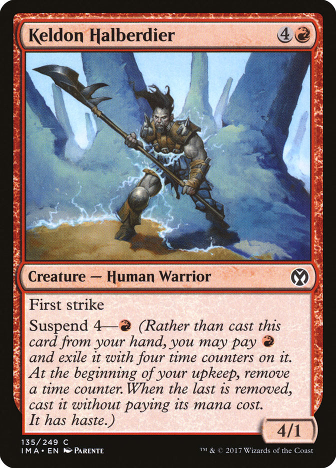 Keldon Halberdier [Iconic Masters] | Shuffle n Cut Hobbies & Games
