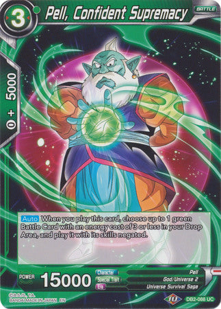 Pell, Confident Supremacy [DB2-088] | Shuffle n Cut Hobbies & Games