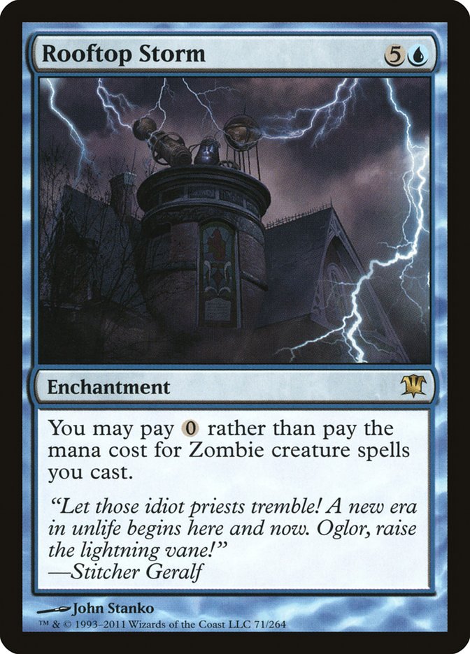 Rooftop Storm [Innistrad] | Shuffle n Cut Hobbies & Games