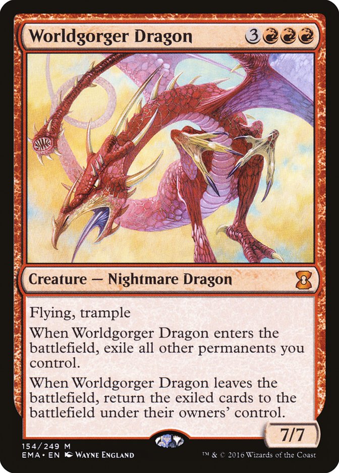 Worldgorger Dragon [Eternal Masters] | Shuffle n Cut Hobbies & Games