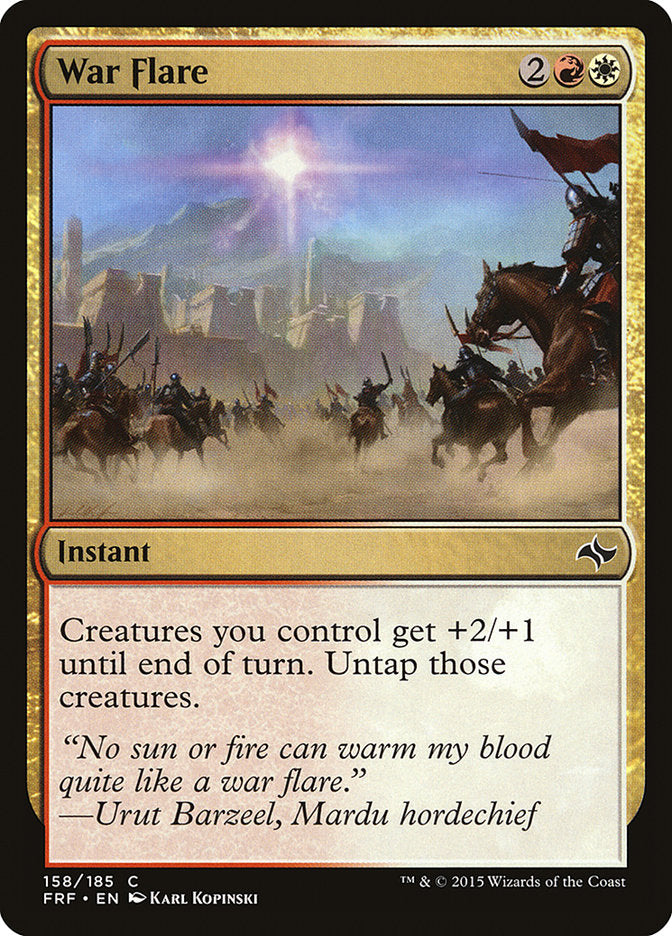 War Flare [Fate Reforged] | Shuffle n Cut Hobbies & Games