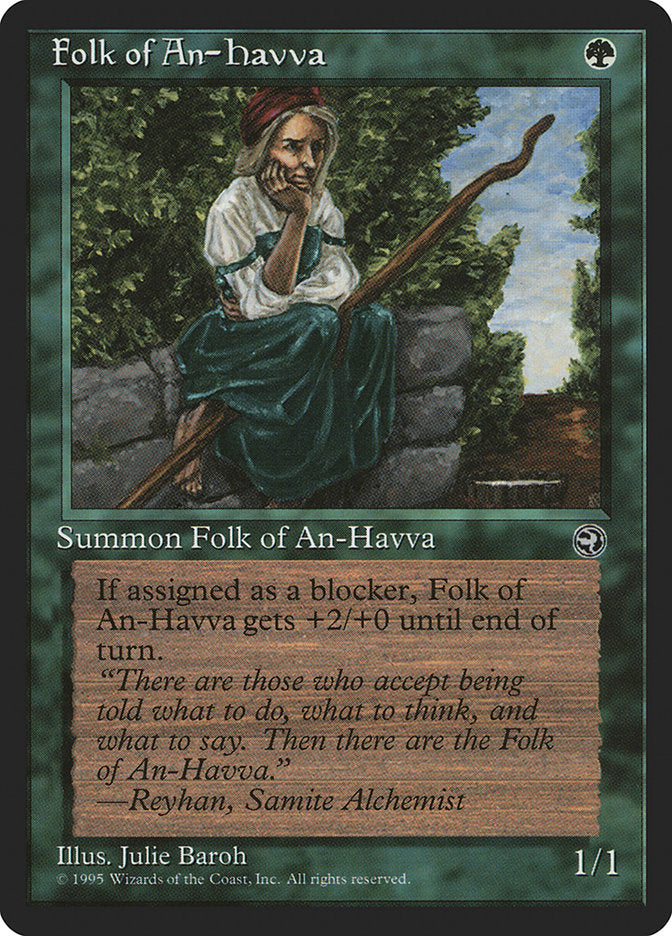 Folk of An-Havva (Reyhan Flavor Text) [Homelands] | Shuffle n Cut Hobbies & Games