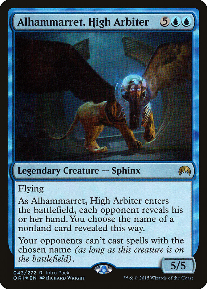 Alhammarret, High Arbiter (Intro Pack) [Magic Origins Promos] | Shuffle n Cut Hobbies & Games