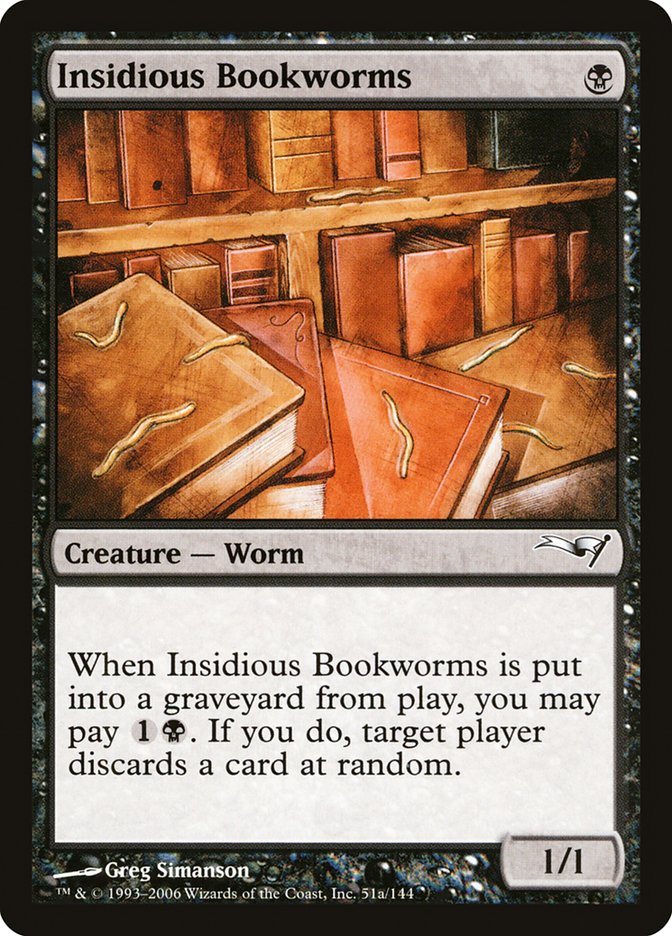 Insidious Bookworms [Coldsnap Theme Decks] | Shuffle n Cut Hobbies & Games