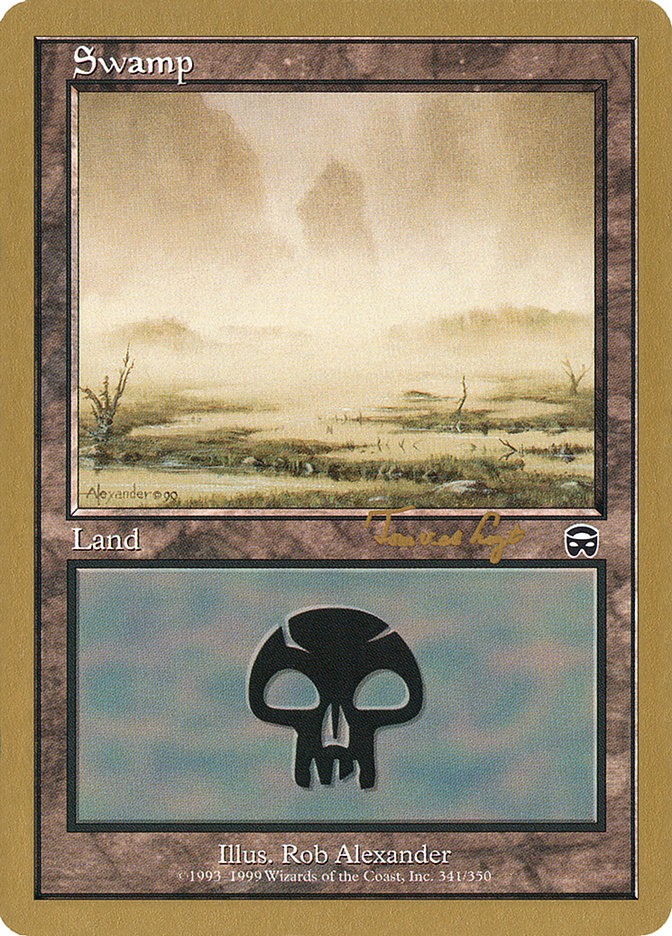 Swamp (tvdl341) (Tom van de Logt) [World Championship Decks 2001] | Shuffle n Cut Hobbies & Games