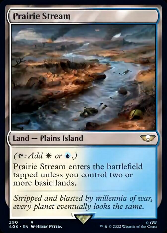 Prairie Stream (Surge Foil) [Warhammer 40,000] | Shuffle n Cut Hobbies & Games