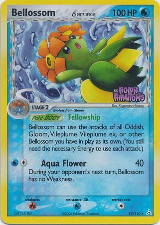 Bellossom (19/110) (Delta Species) (Stamped) [EX: Holon Phantoms] | Shuffle n Cut Hobbies & Games