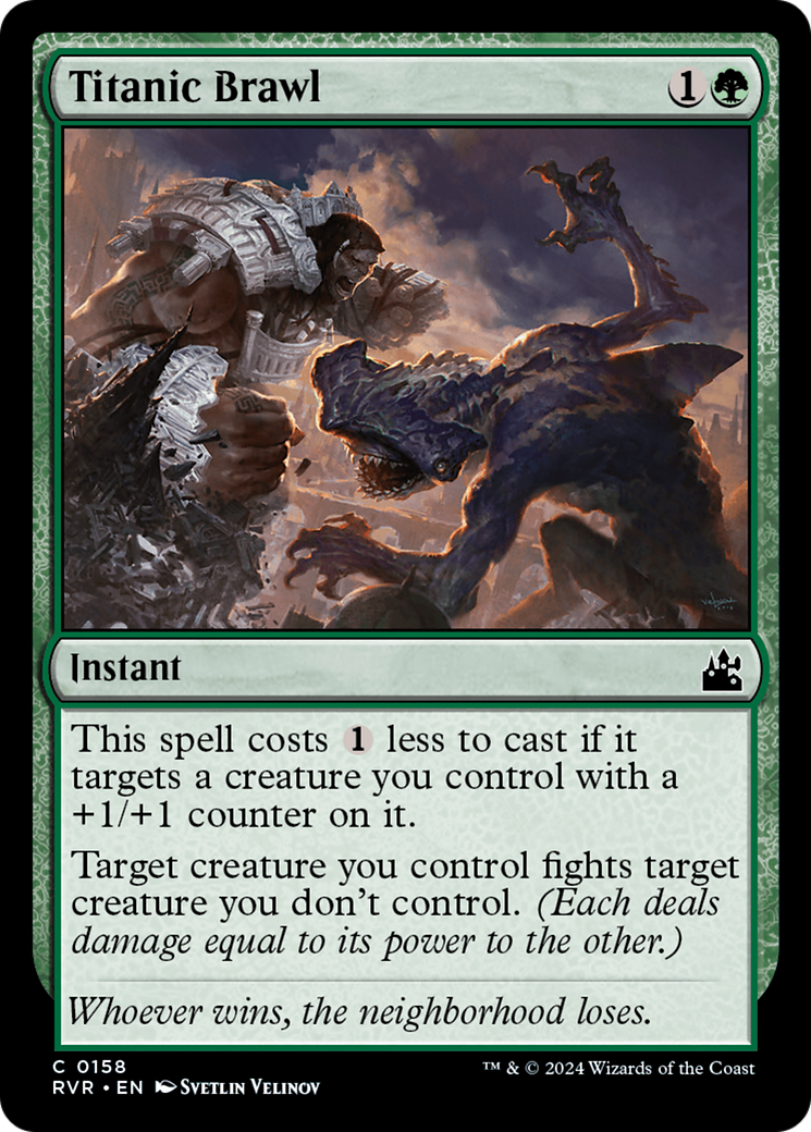 Titanic Brawl [Ravnica Remastered] | Shuffle n Cut Hobbies & Games