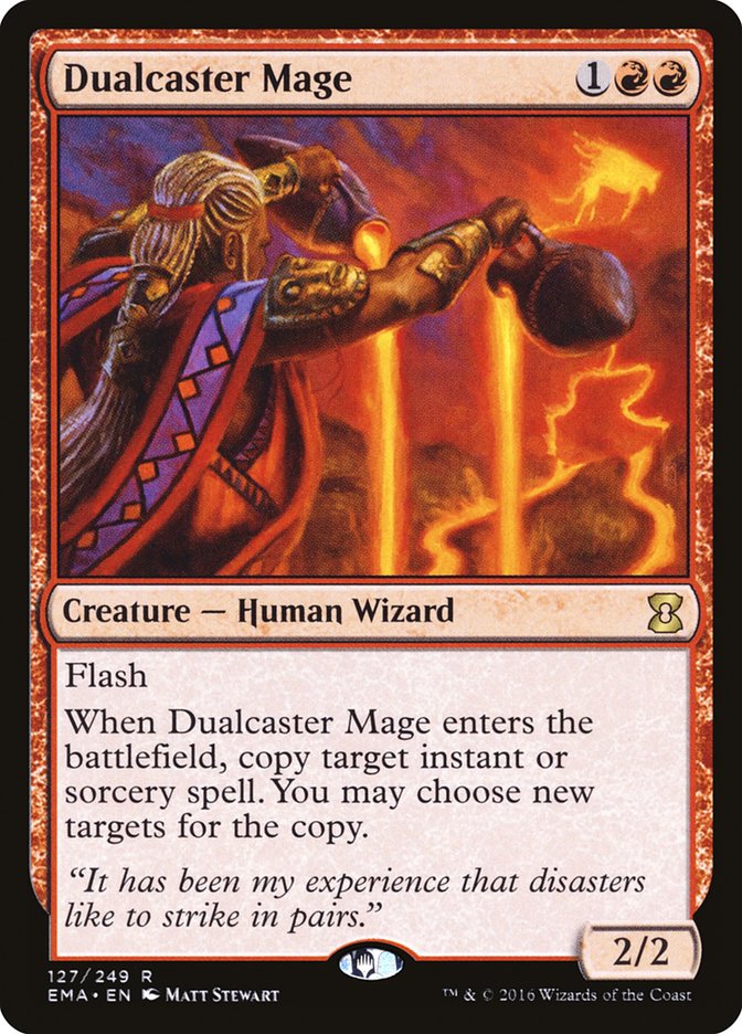 Dualcaster Mage [Eternal Masters] | Shuffle n Cut Hobbies & Games