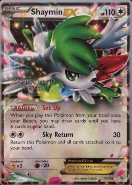 Shaymin EX (77/108) (Black Dragon - Shuntu Sadahiro) [World Championships 2016] | Shuffle n Cut Hobbies & Games