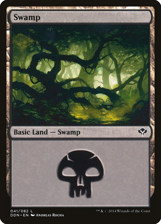 Swamp (41) [Duel Decks: Speed vs. Cunning] | Shuffle n Cut Hobbies & Games