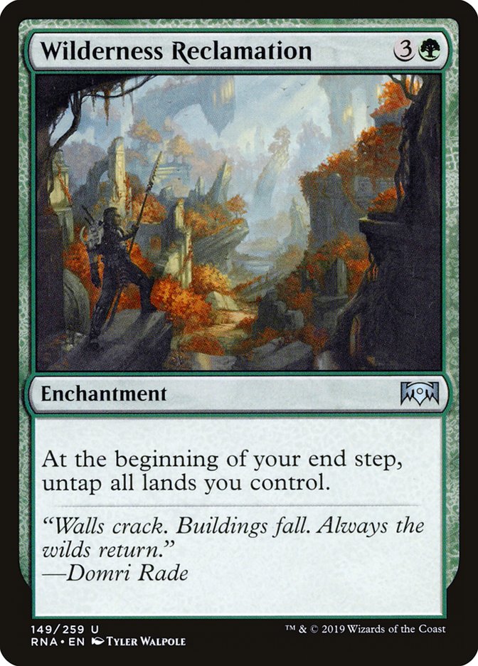 Wilderness Reclamation [Ravnica Allegiance] | Shuffle n Cut Hobbies & Games