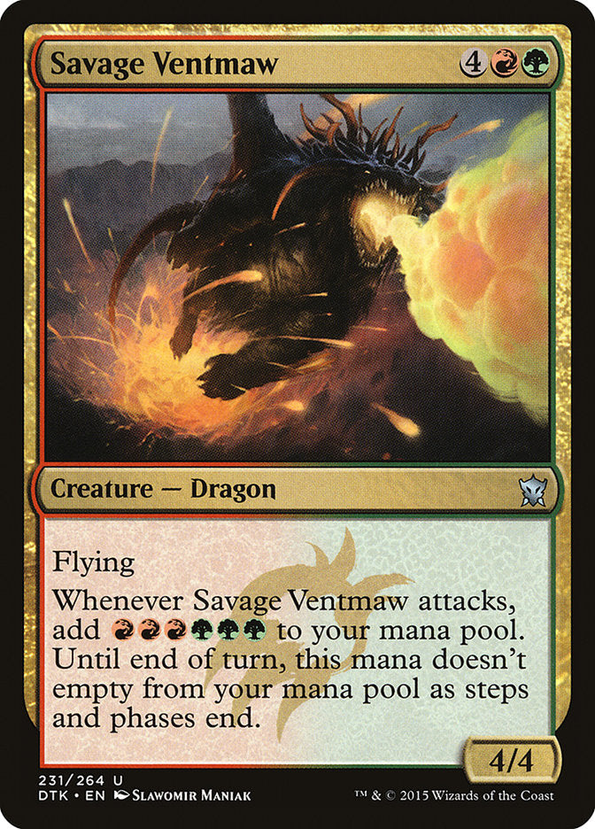Savage Ventmaw [Dragons of Tarkir] | Shuffle n Cut Hobbies & Games