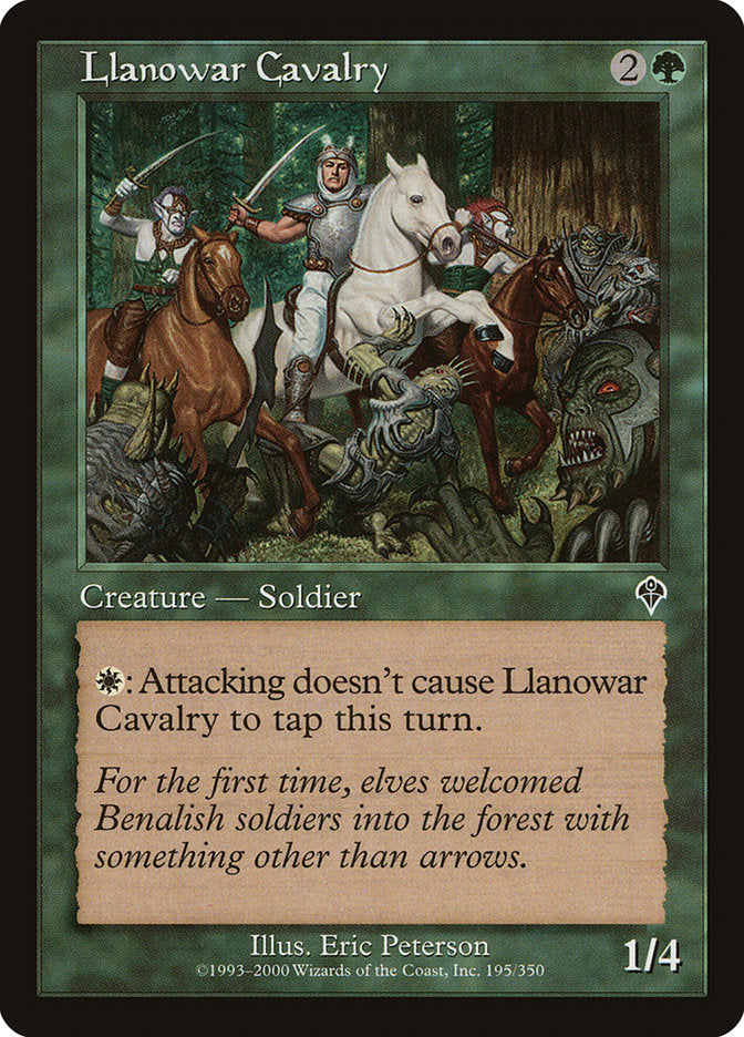 Llanowar Cavalry [Invasion] | Shuffle n Cut Hobbies & Games