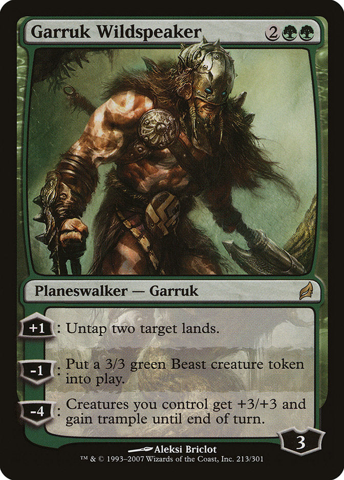 Garruk Wildspeaker [Lorwyn] | Shuffle n Cut Hobbies & Games