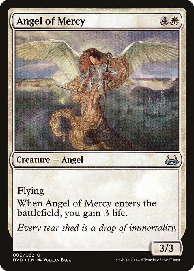 Angel of Mercy (Divine vs. Demonic) [Duel Decks Anthology] | Shuffle n Cut Hobbies & Games