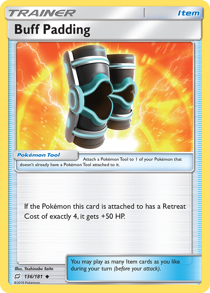 Buff Padding (136/181) [Sun & Moon: Team Up] | Shuffle n Cut Hobbies & Games