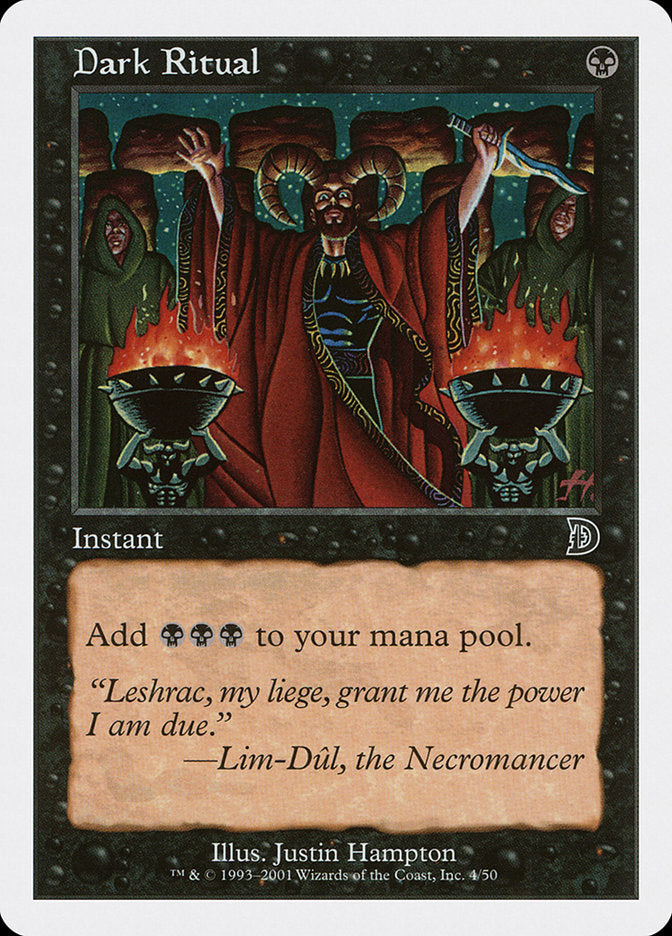 Dark Ritual [Deckmasters] | Shuffle n Cut Hobbies & Games