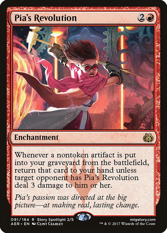 Pia's Revolution [Aether Revolt] | Shuffle n Cut Hobbies & Games
