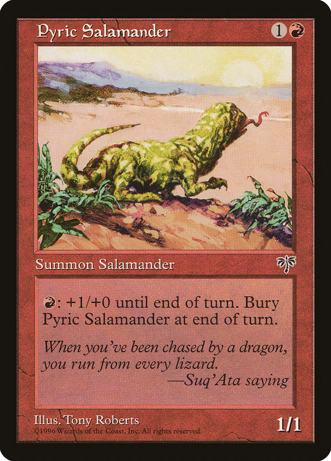 Pyric Salamander [Mirage] | Shuffle n Cut Hobbies & Games