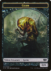 Germ // Zombie (016/036) Double-Sided Token [Commander 2014 Tokens] | Shuffle n Cut Hobbies & Games