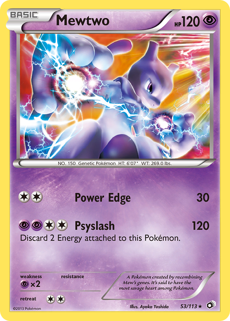 Mewtwo (53/113) [Black & White: Legendary Treasures] | Shuffle n Cut Hobbies & Games