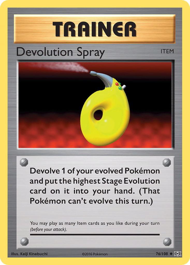 Devolution Spray (76/108) [XY: Evolutions] | Shuffle n Cut Hobbies & Games