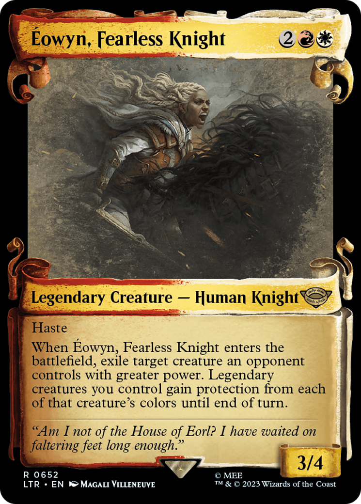 Eowyn, Fearless Knight [The Lord of the Rings: Tales of Middle-Earth Showcase Scrolls] | Shuffle n Cut Hobbies & Games