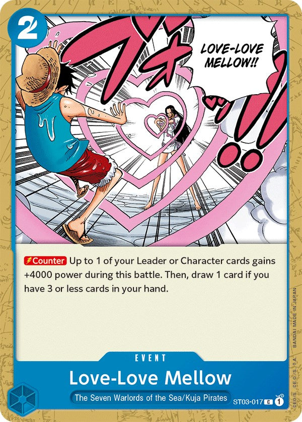 Love-Love Mellow [Starter Deck: The Seven Warlords of The Sea] | Shuffle n Cut Hobbies & Games