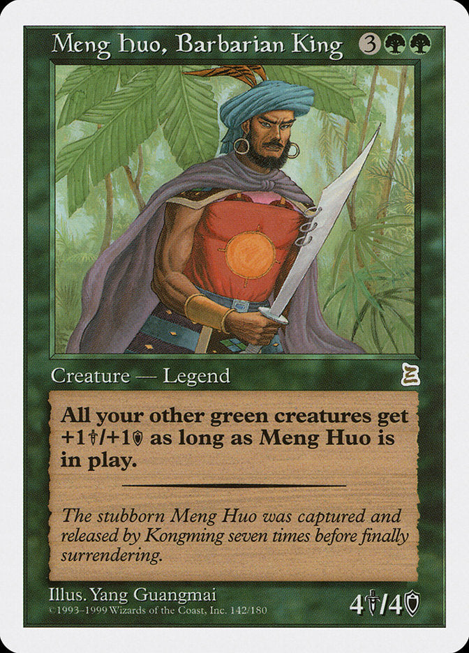 Meng Huo, Barbarian King [Portal Three Kingdoms] | Shuffle n Cut Hobbies & Games