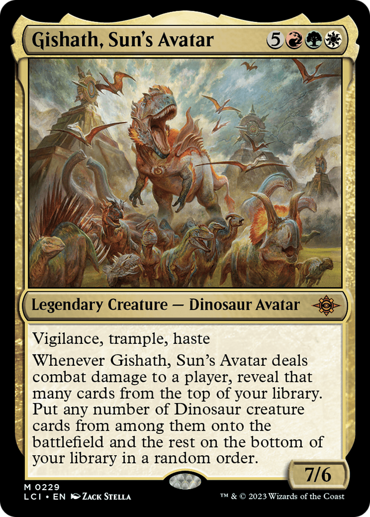 Gishath, Sun's Avatar [The Lost Caverns of Ixalan] | Shuffle n Cut Hobbies & Games