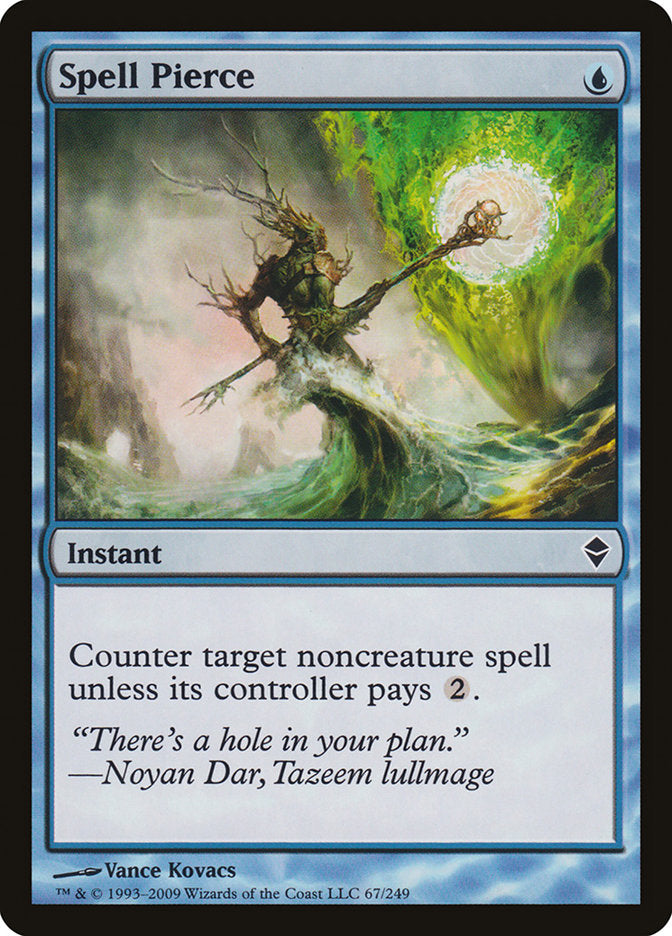 Spell Pierce [Zendikar] | Shuffle n Cut Hobbies & Games