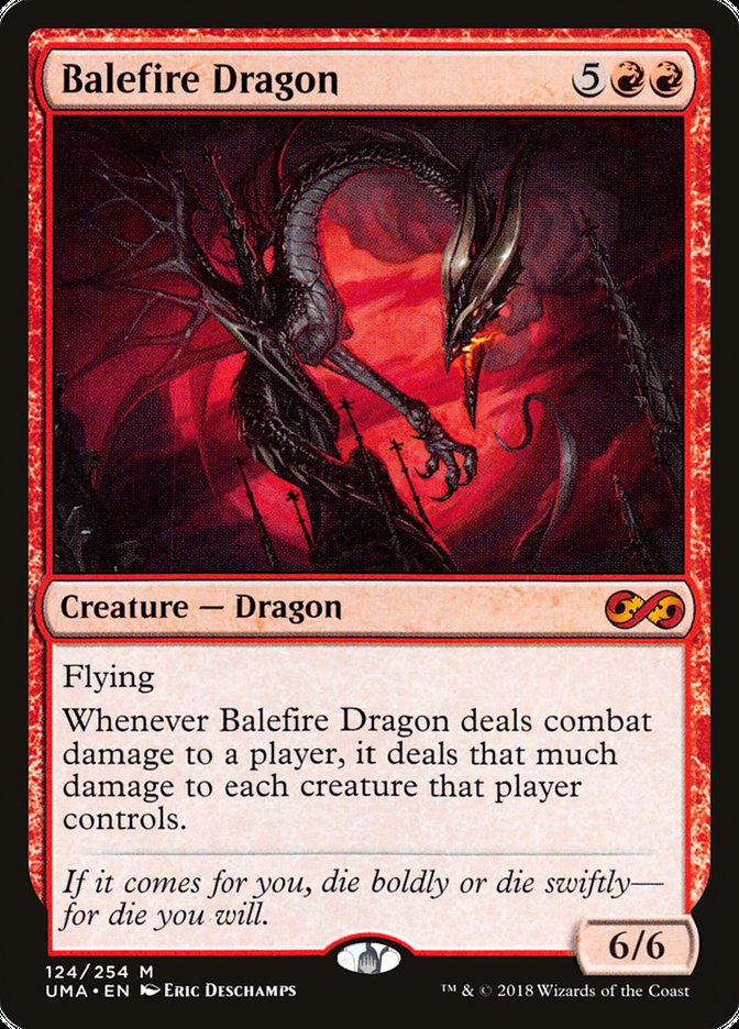Balefire Dragon [Ultimate Masters] | Shuffle n Cut Hobbies & Games
