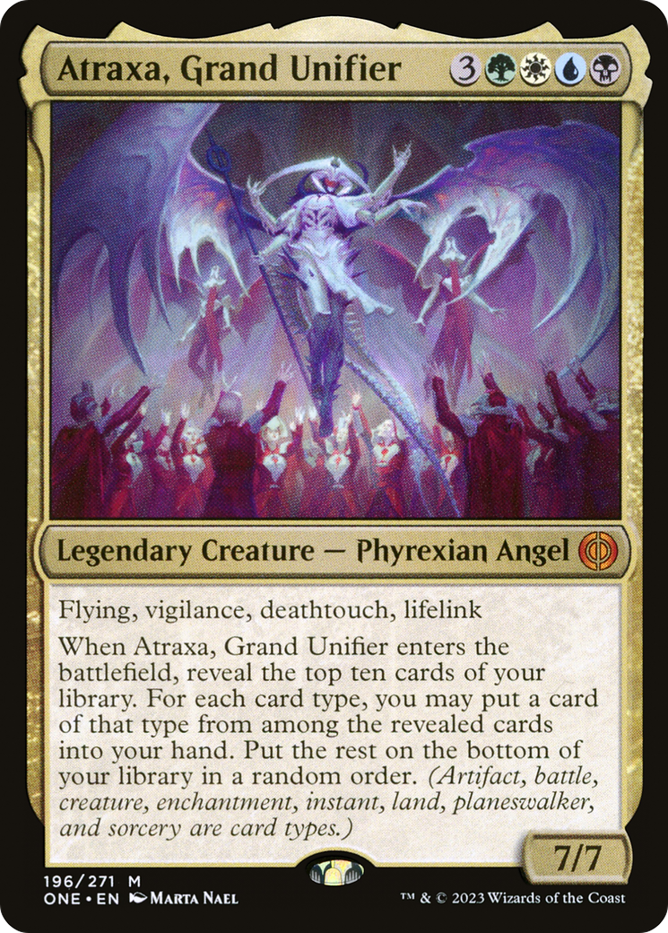 Atraxa, Grand Unifier [Phyrexia: All Will Be One] | Shuffle n Cut Hobbies & Games