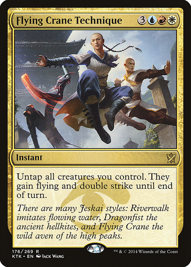 Flying Crane Technique [Khans of Tarkir] | Shuffle n Cut Hobbies & Games
