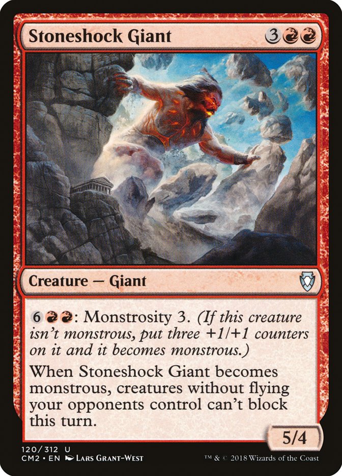 Stoneshock Giant [Commander Anthology Volume II] | Shuffle n Cut Hobbies & Games