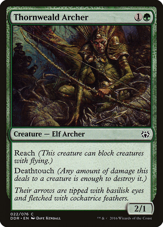 Thornweald Archer [Duel Decks: Nissa vs. Ob Nixilis] | Shuffle n Cut Hobbies & Games