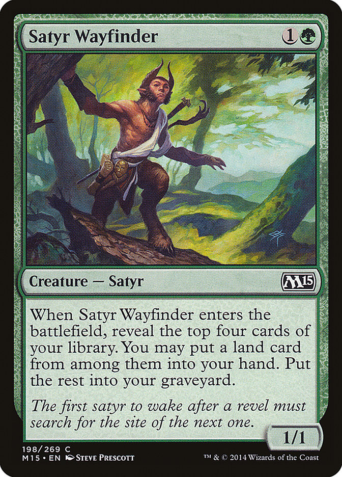 Satyr Wayfinder [Magic 2015] | Shuffle n Cut Hobbies & Games