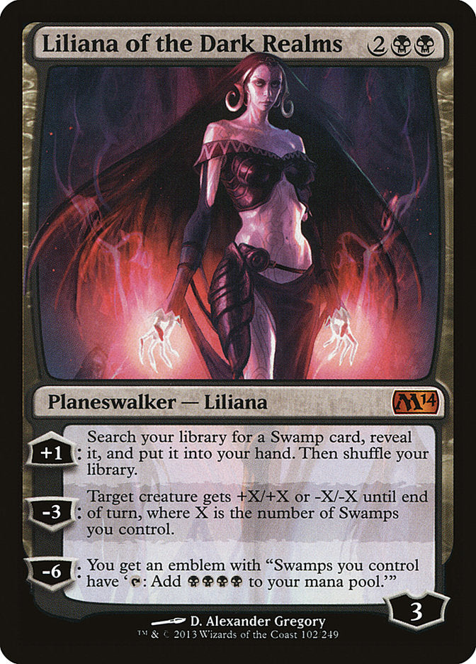Liliana of the Dark Realms [Magic 2014] | Shuffle n Cut Hobbies & Games