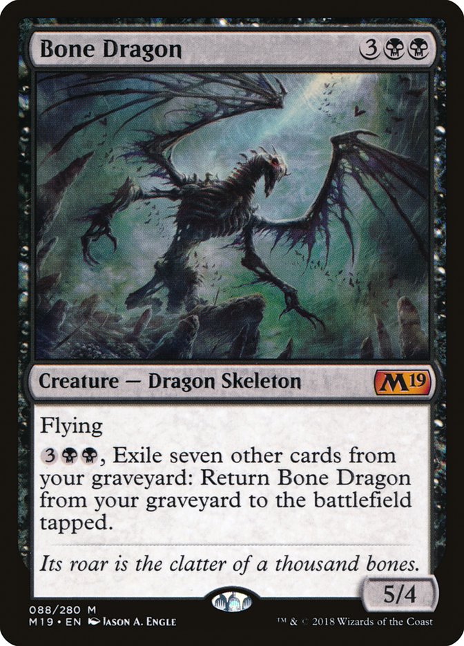 Bone Dragon [Core Set 2019] | Shuffle n Cut Hobbies & Games